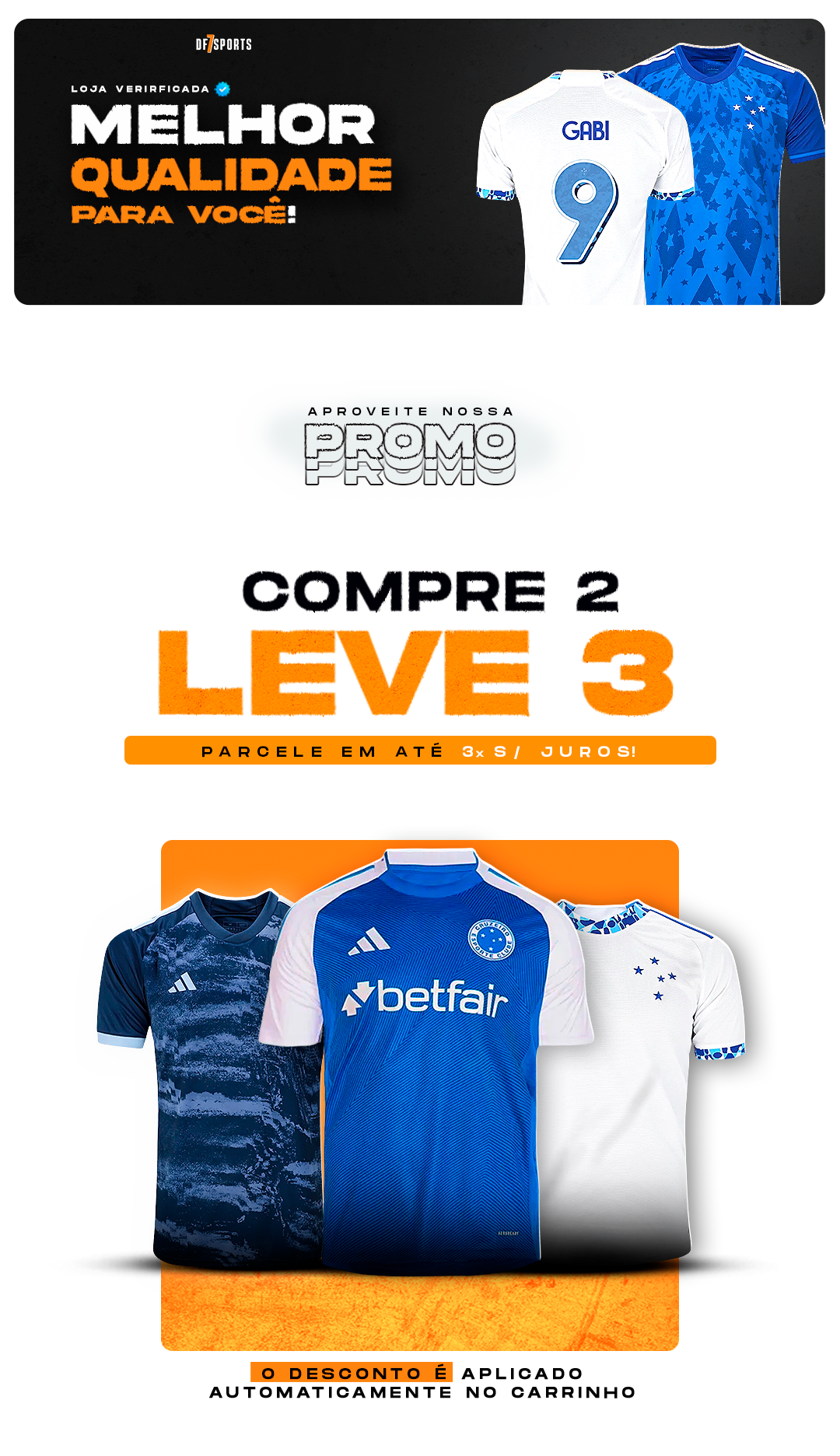 CAMISAS DO CRUZEIRO OFICIAL DF7 SPORTS